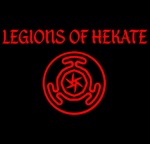 Legions of Hekate shirt design - zoomed