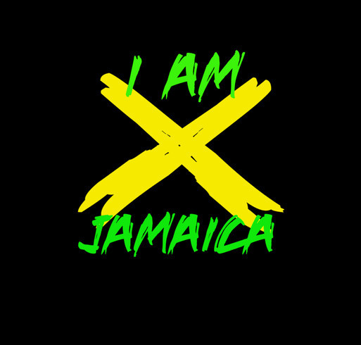 I Am Jamaica shirt design - zoomed