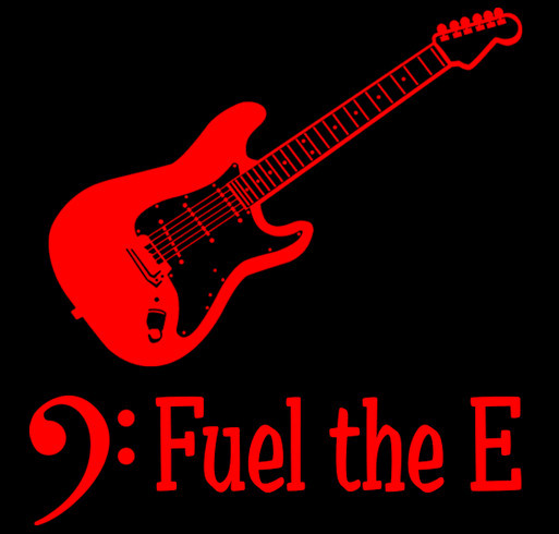 Fuel the E shirt design - zoomed
