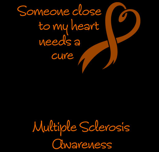 Show your support & wear it proudly! Fight MS for Jess shirt design - zoomed