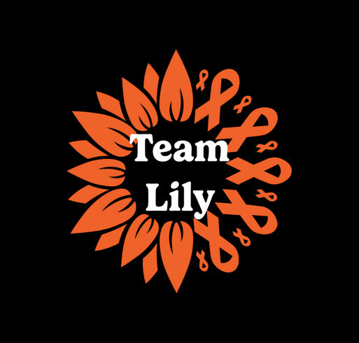 Team Lily shirt design - zoomed