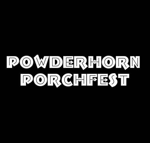 Powderhorn Porchfest 2020 shirt design - zoomed