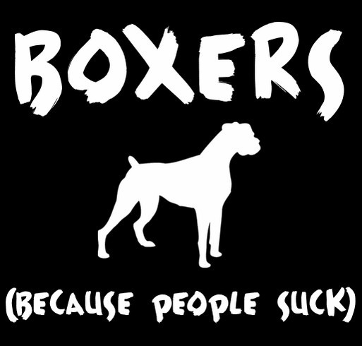 Boxer Haven Rescue shirt design - zoomed