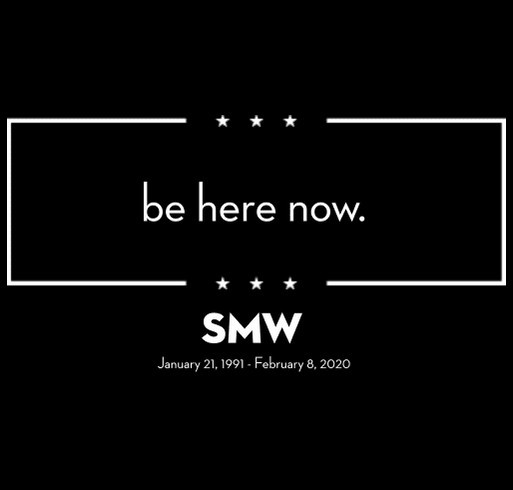 be here now - SMW - Round 2 shirt design - zoomed