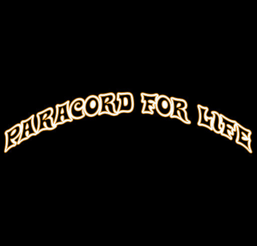 Paracord For Life shirt design - zoomed