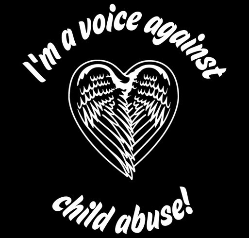 I'm A Voice Against Child Abuse! shirt design - zoomed