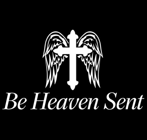 Be Heaven Sent shirt design - zoomed