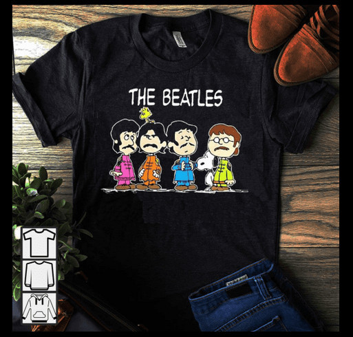 The beatles cartoon shirt Custom Ink Fundraising