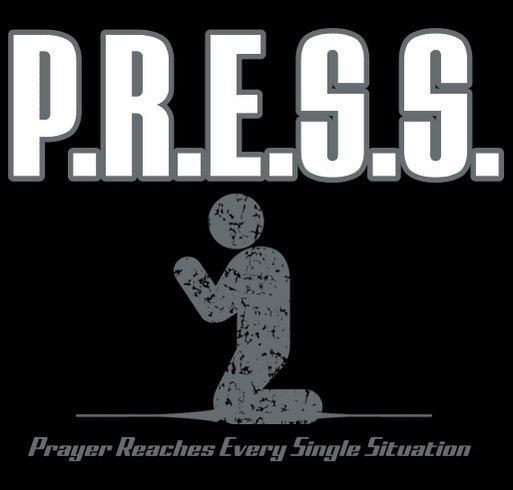 The P.R.E.S.S. Movement shirt design - zoomed