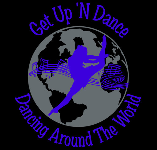 Get Up And Dance Recital T-shirt shirt design - zoomed