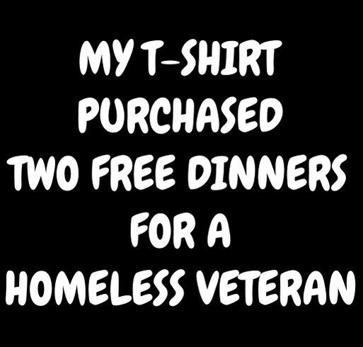 Homeless Veteran T-Shirt shirt design - zoomed