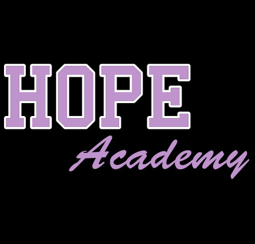 Hope Academy shirt design - zoomed