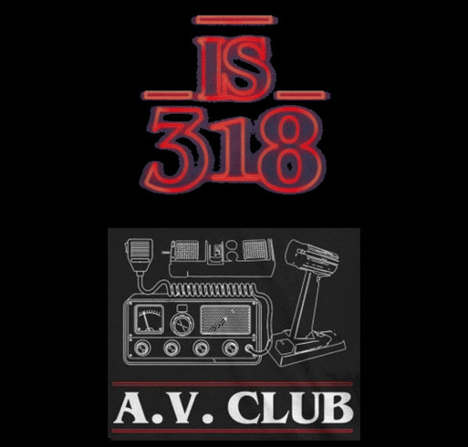 (Stranger Things) A.V. club shirt design - zoomed