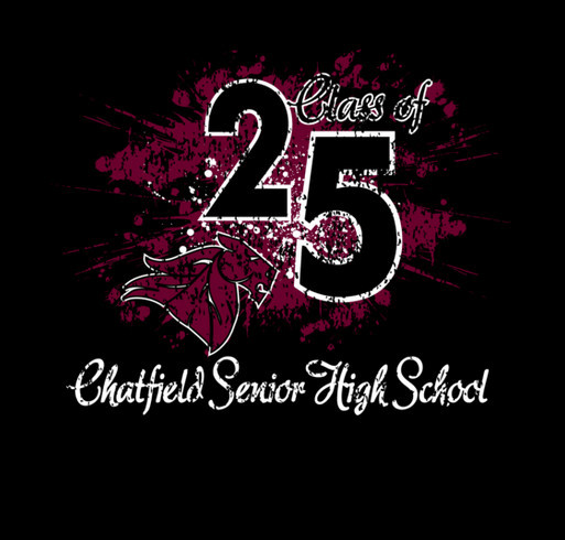 Chatfield Class of 2025 T-Shirts shirt design - zoomed