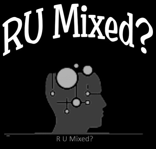 RU Mixed? Campaign shirt design - zoomed