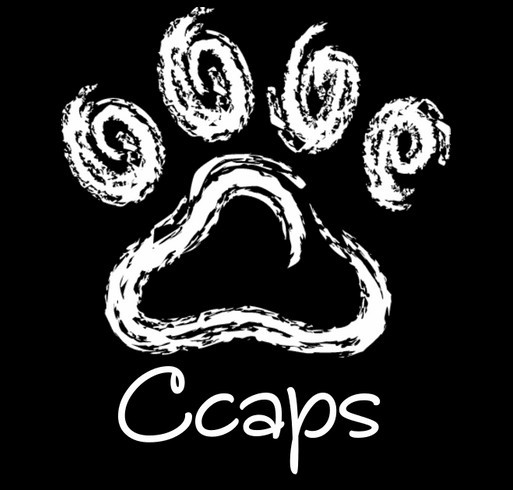 Ccaps fundraiser shirt design - zoomed
