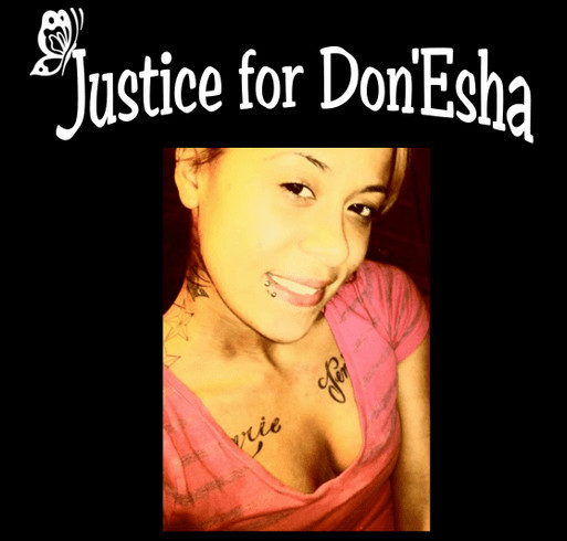 Seeking Justice for Don'Esha Marie shirt design - zoomed
