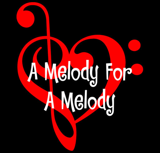A Melody For a Melody shirt design - zoomed