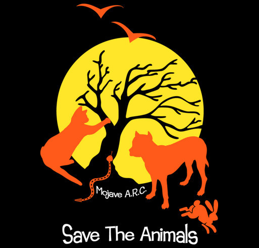Mojave A.R.C raising money to start a non profit to help local pets and pet owners shirt design - zoomed