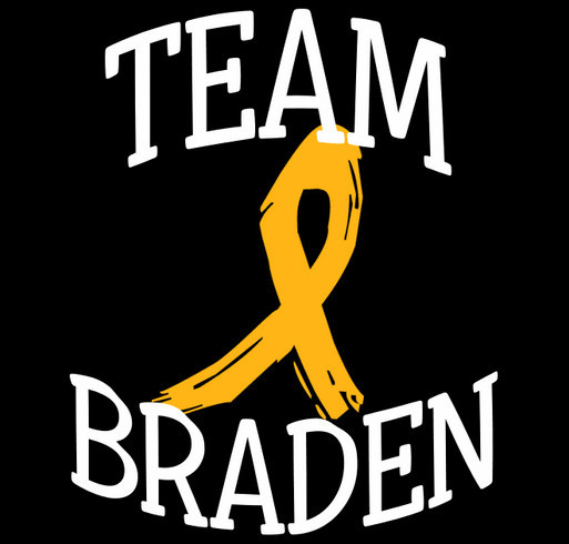 Team Braden shirt design - zoomed