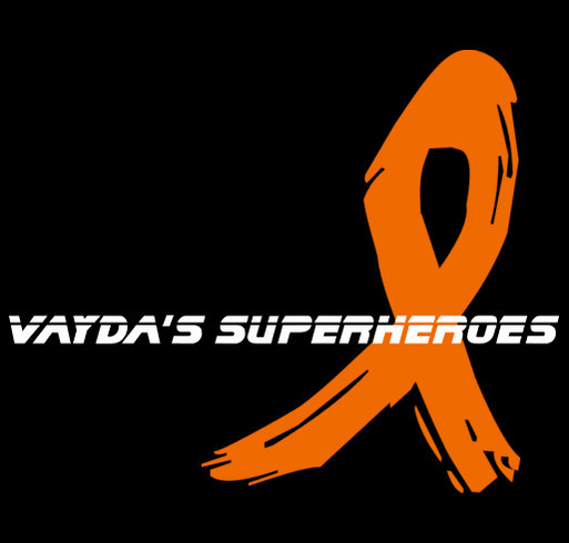 Vayda's Superheroes shirt design - zoomed