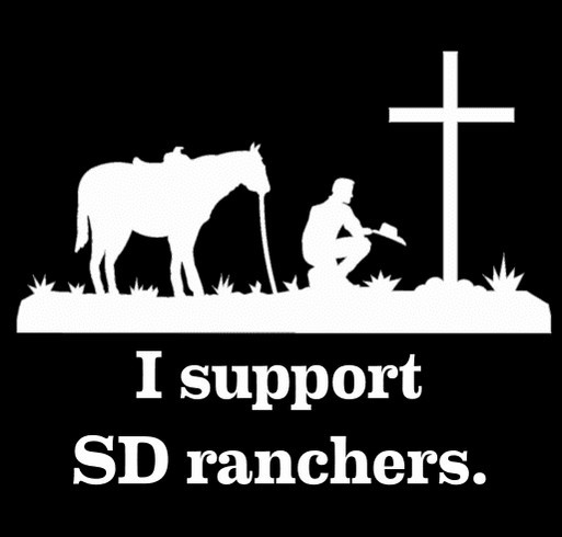Ranchers' Relief Fund shirt design - zoomed