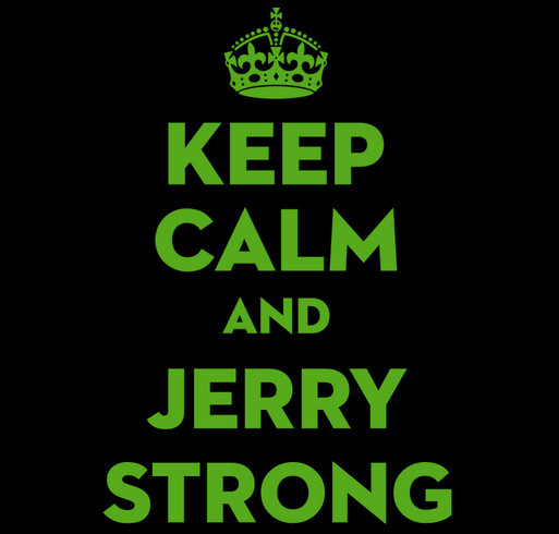 JerryStrong Fundraiser shirt design - zoomed