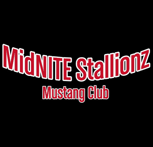 MidNITE Stallionz shirt design - zoomed