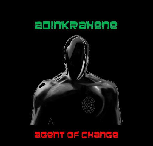 The Adinkrahene Campaign shirt design - zoomed