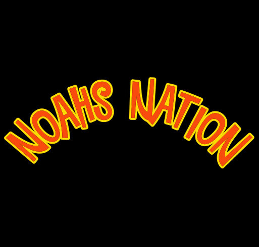 NOAHS NATION HELPING KIDS FIGHT CANCER shirt design - zoomed