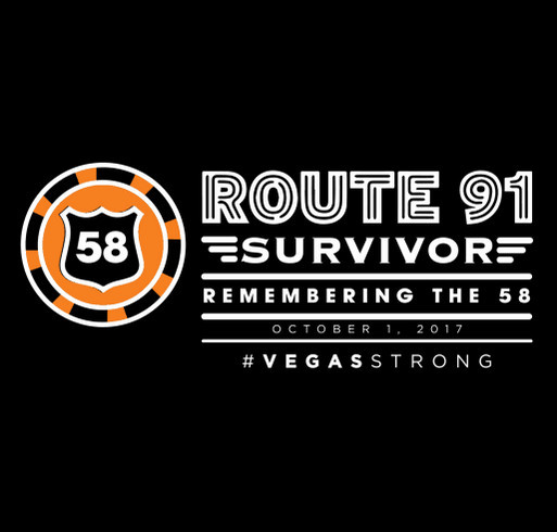 ROUTE 91 SURVIVORS shirt design - zoomed