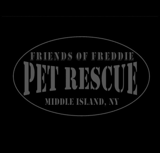 Friends of Freddie Pet Rescue Fundraiser shirt design - zoomed