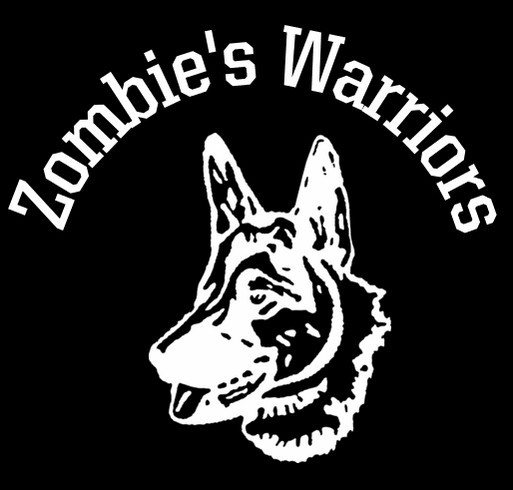 Zombie's Warriors "The Voice Of All K-9's Big & Small" shirt design - zoomed