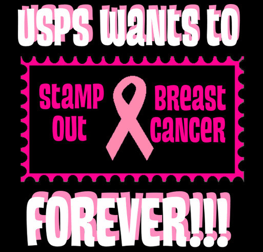 Breast Cancer Awareness shirt design - zoomed