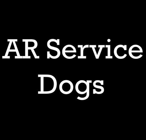Arkansas Service Dogs Fundraiser shirt design - zoomed