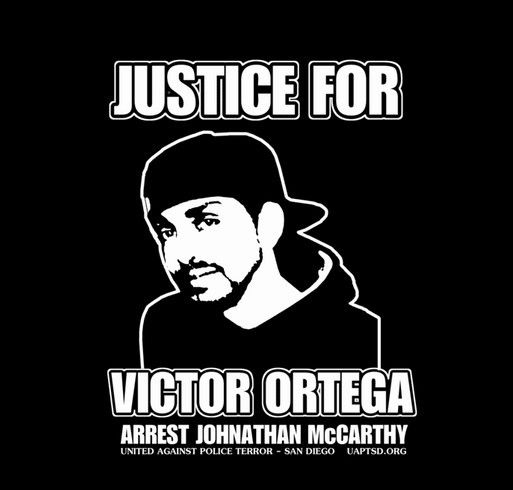 Justice For Victor Ortega shirt design - zoomed