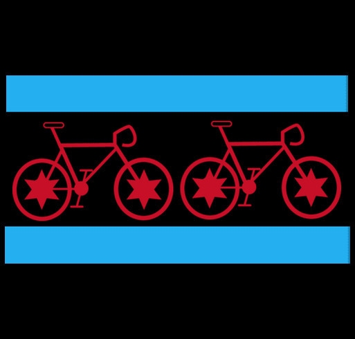 2017 Ride for AIDS Chicago - Help me help others! shirt design - zoomed