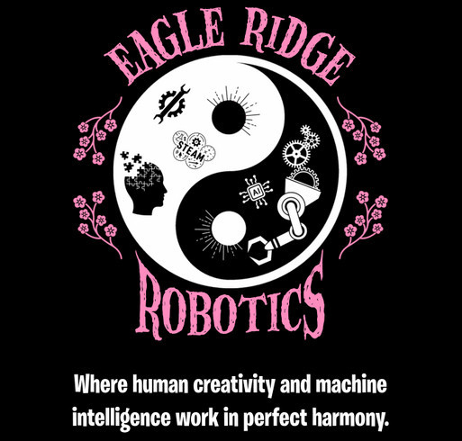 ERMS Robotic Harmony shirt design - zoomed