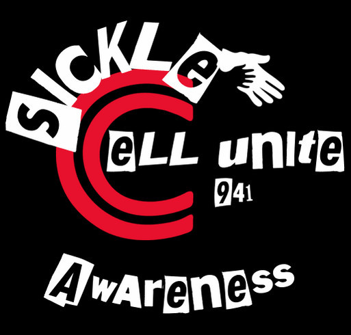 941 Sickle Cell Unite Support Group shirt design - zoomed