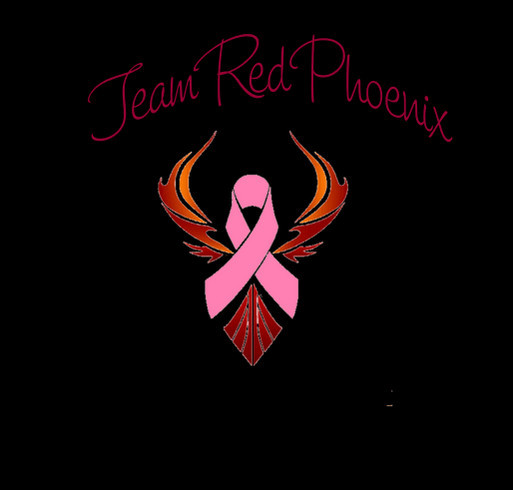 Join Team Red Phoenix! shirt design - zoomed
