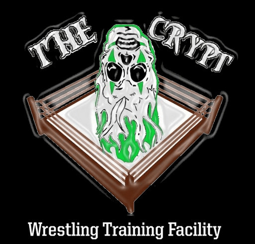 The Crypt: Wrestling Training Facility Booster shirt design - zoomed