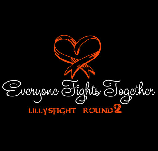 Lilly's fight against leukemia Round 2 shirt design - zoomed