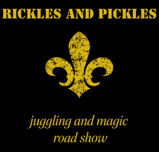 The Rickles and Pickles Summer Tour shirt design - zoomed