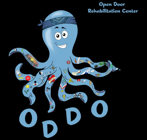 Open Door Rehabilitation Center ODDO T-Shirts shirt design - zoomed