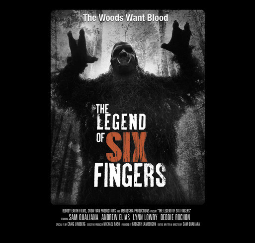 Buy a Legend of Six Fingers T-shirt and help fund Stories from the Carnival shirt design - zoomed