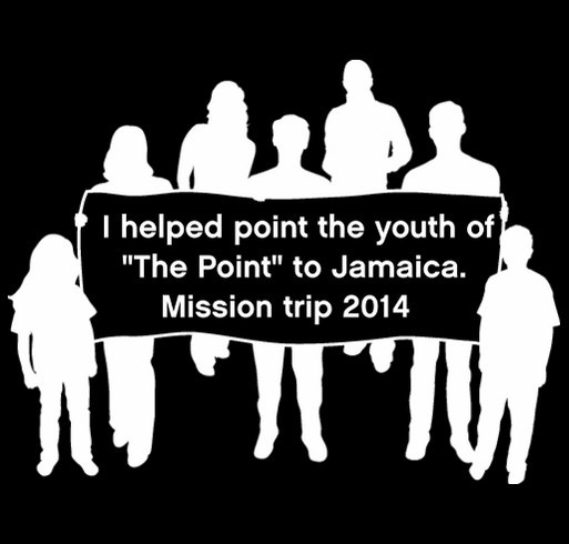 The Point is to Serve Youth Group MIssion Trip shirt design - zoomed
