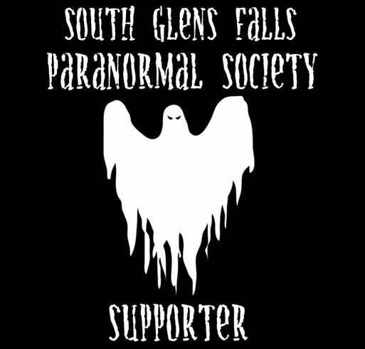 South Glens Falls Paranormal Society shirt design - zoomed