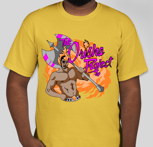 Pataki A Religion through Myths and Legends - The Orisha Project Fundraiser - unisex shirt design - front
