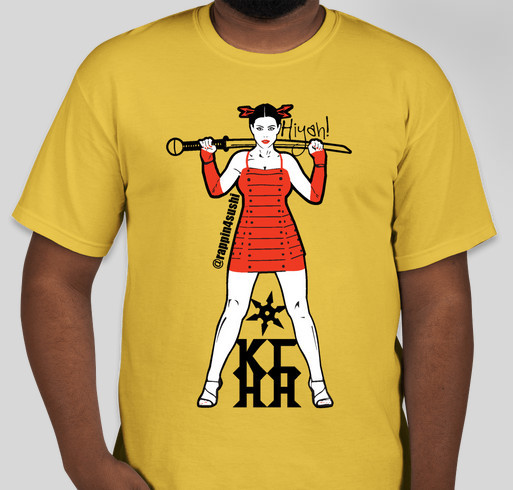 KCHH-Judy Chop Pinup Tee Fundraiser - unisex shirt design - front