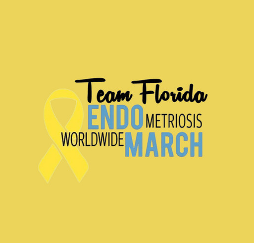Endo March Team Florida shirt design - zoomed